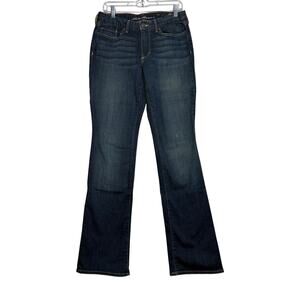 Eddie Bauer curvy bootcut jeans womens 6 long normcore western‎ cowgirl classic